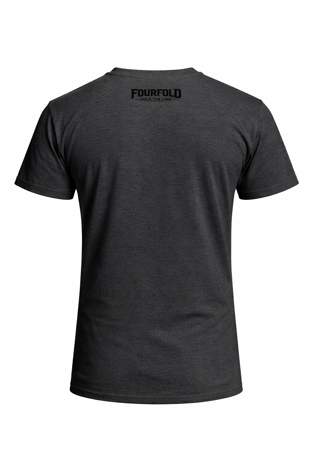 Charcoal Fourfold Icon Shirt (Black Logo)